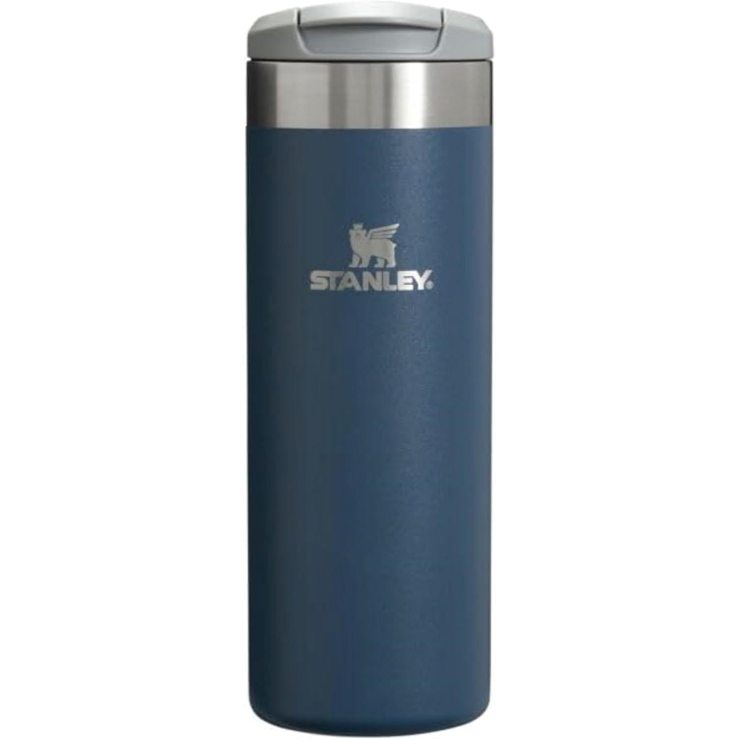 Aerolight Transit Bottle 16 Oz | Locking Drink through Lid | Leak Resistant Water Bottle or Coffee Travel Mug | Lightweight Insulated Stainless Steel | Bpa-Free | Black