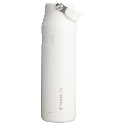 Iceflow Flip Straw 2.0 Water Bottle 36 Oz | Built-In Straw with Larger Opening | Lightweight and Leak Resistant | Insulated Stainless Steel | Bpa-Free | Rose Quartz