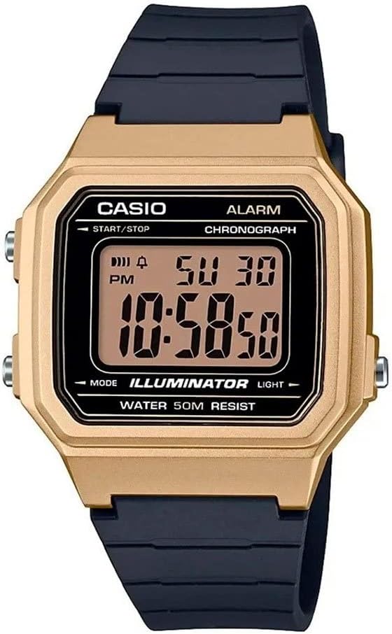 W217H Series | Men’S Digital Watch | 50M WR | 1/100 Second Stopwatch | LED Backlight | Countdown Timer | 100 SEC Chronograph | Daily Alarm | Hourly Time Signal | 7 Year Battery