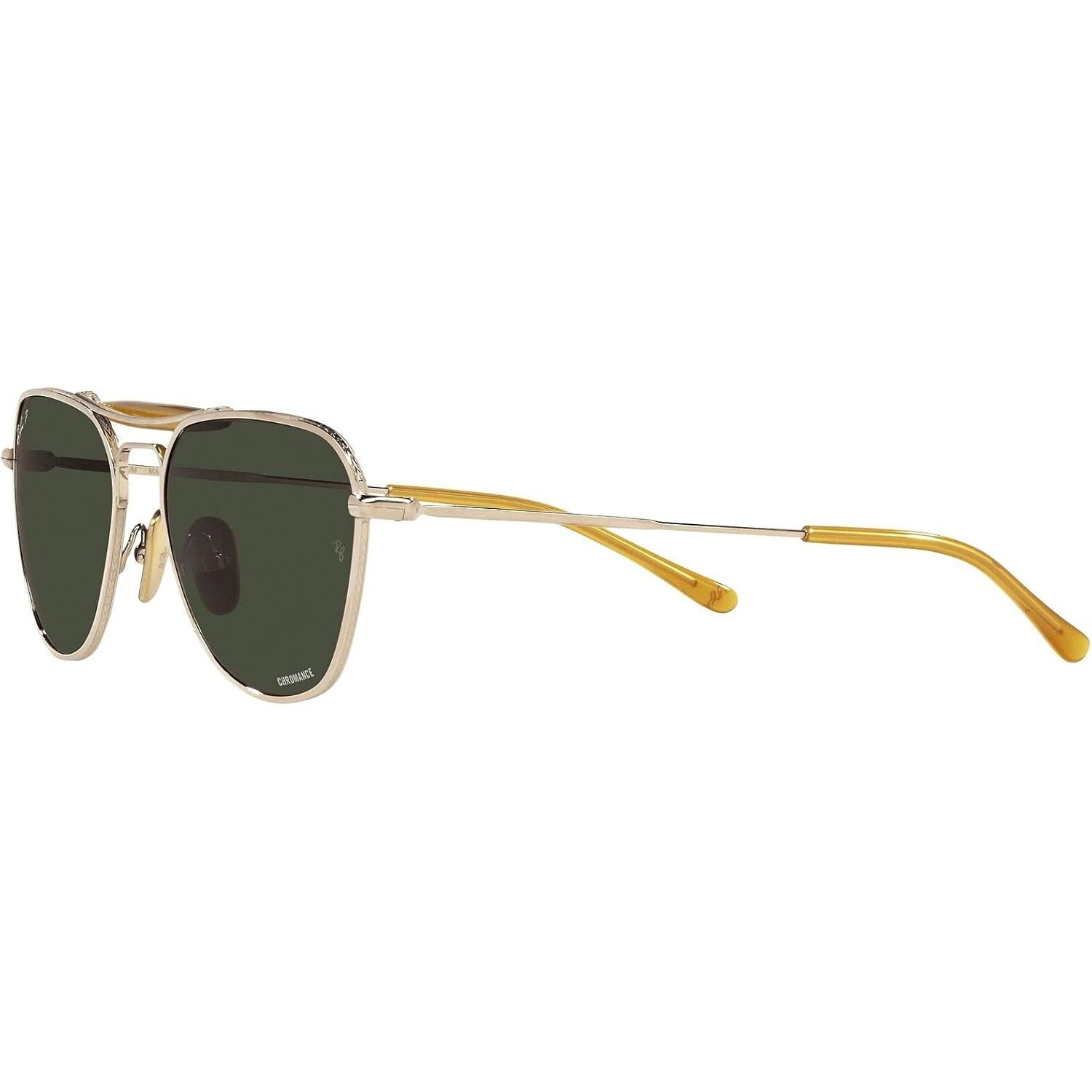 Ray-Ban RB8064 Titanium Aviator – Gafas de Sol de Titanio Estilo Aviador