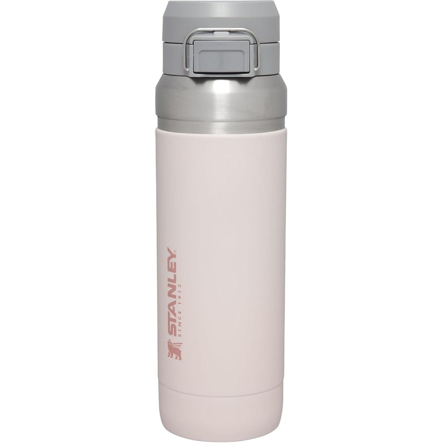 Quick Flip GO Water Bottle 36 Oz | Push Button Lid | Leakproof and Packable for Travel and Sports | Insulated Stainless Steel | Bpa-Free | Azure