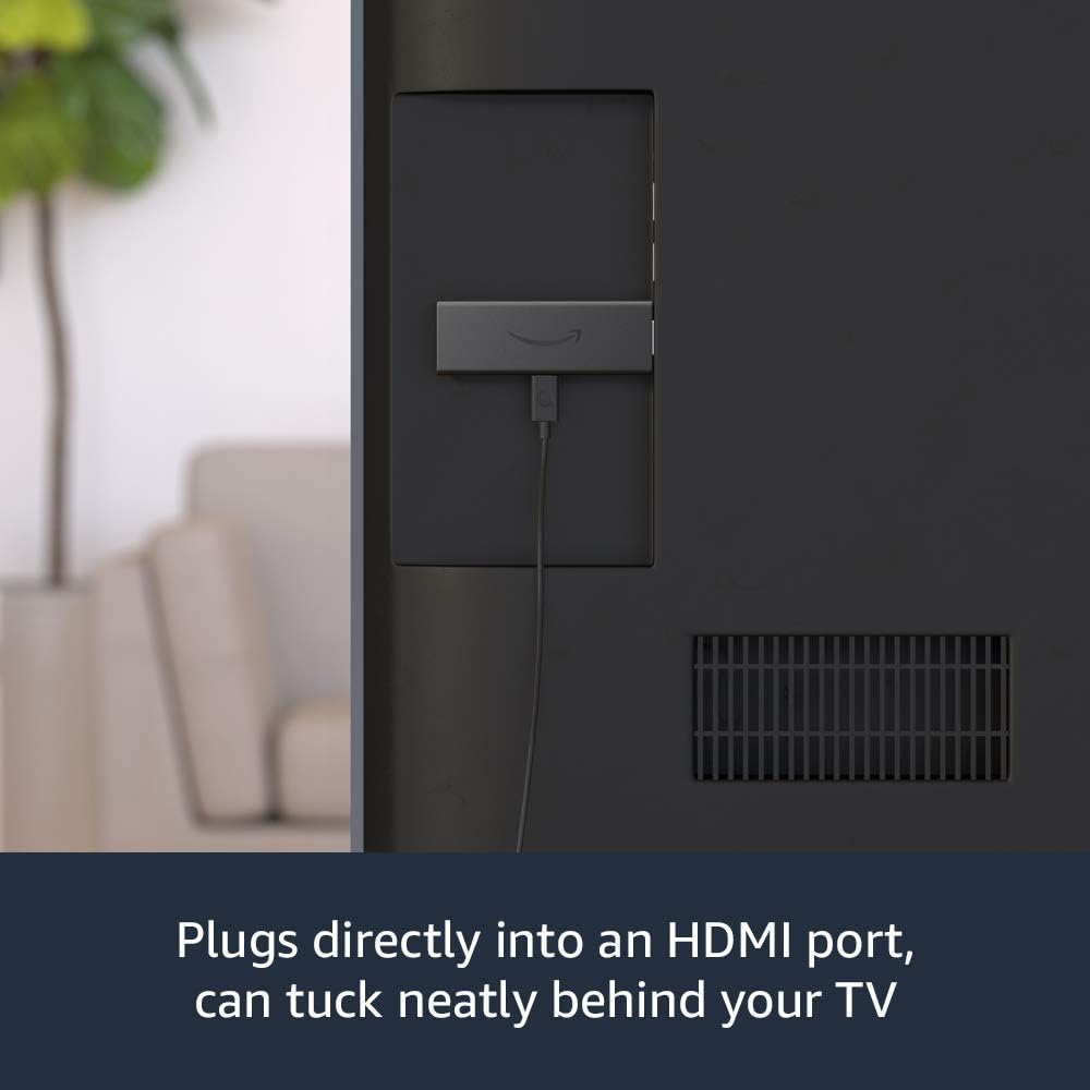 Amazon Fire TV Stick | Full HD Streaming, Alexa Voice Remote con Control de TV, Dolby Atmos, Free & Live TV