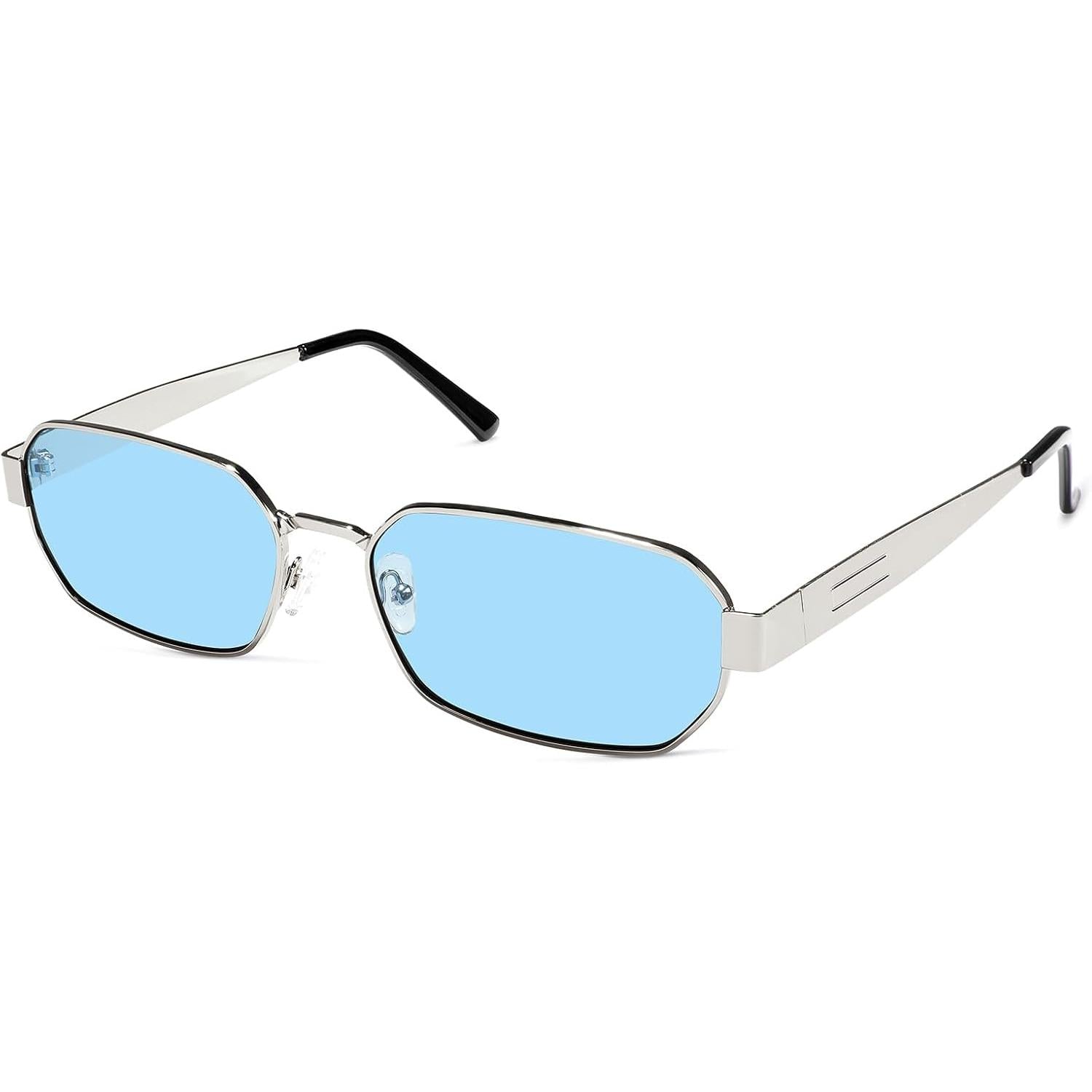 Anteojos de Sol Polarizados Unisex – Estilo Retro Hexagonal, Protección UV400
