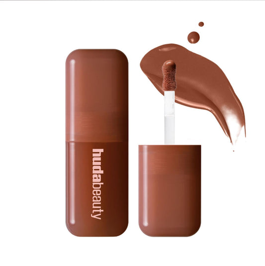 Huda Rubor líquido con filtro de rubor - Latte (claro a medio) - 0.15 fl oz / 4.5 mL