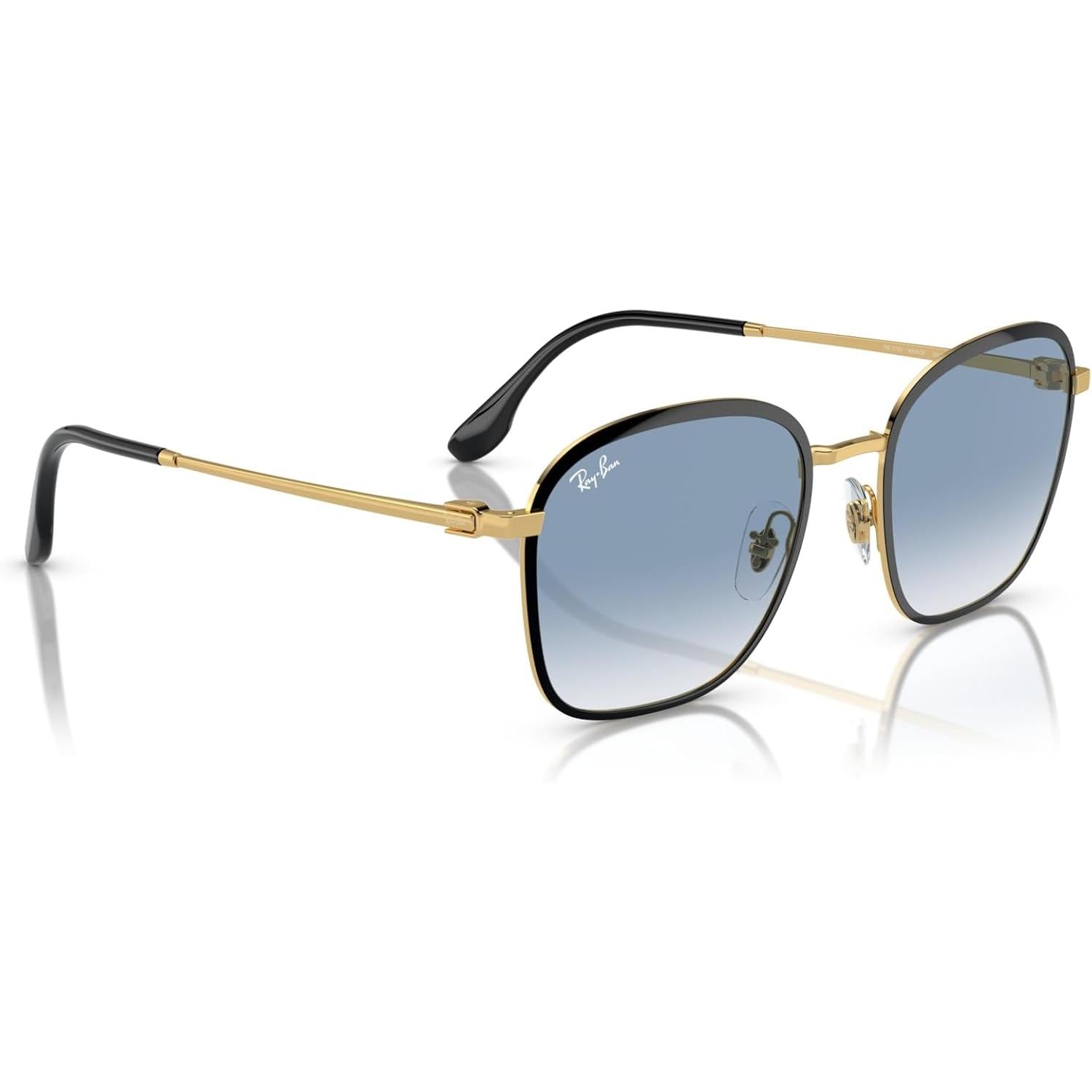 Ray-Ban RB3720 – Gafas de Sol Cuadradas de Metal