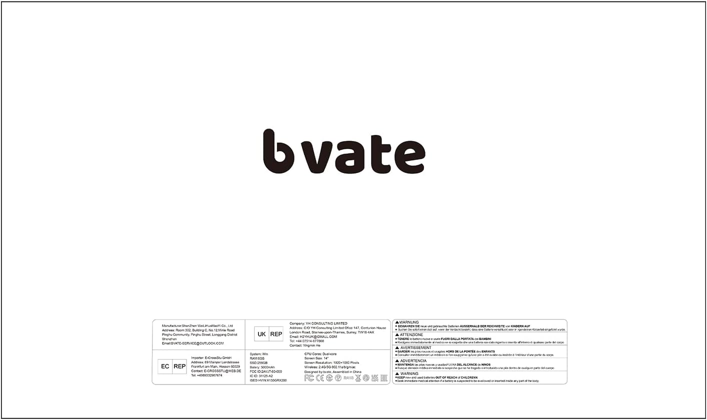 Laptop 2025 | 14 pulgadas | Win 11 | SSD de 256 GB hasta 1 TB | Celeron N4020 