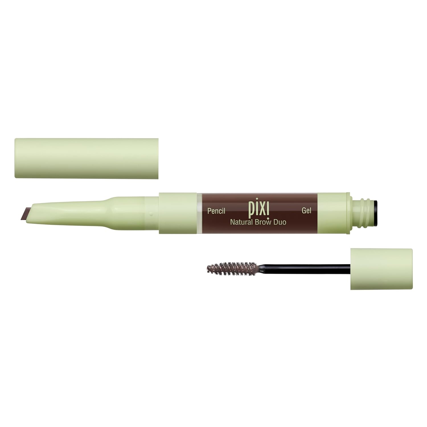 Pixi Natural Brow Duo – Lápiz y Gel para Cejas (Natural Brown) 0.2 oz