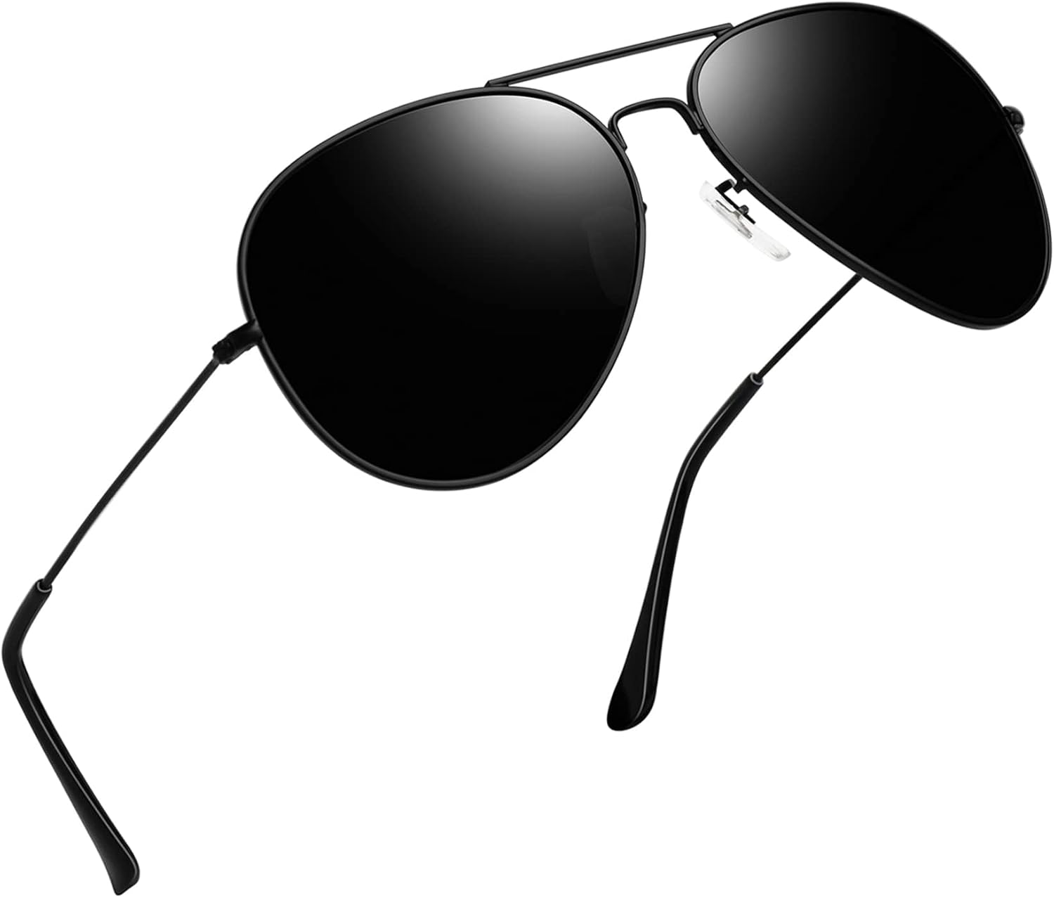 Joopin Lentes de Sol Aviador Metálicos Polarizados – Estilo Clásico Militar UV400