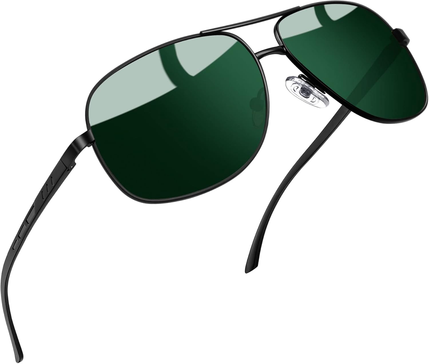 Joopin Lentes de Sol Aviador Metálicos Polarizados – Estilo Clásico Militar UV400