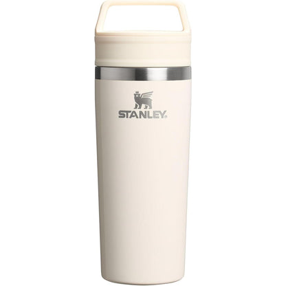 Cafe to Go Travel Mug 16 Oz | Leakproof Two-Part Drink through Lid | Tumbler Cup for Coffee, Tea and Drinks | Insulated Stainless Steel Coffee Mug | Bpa-Free | Hammertone Green