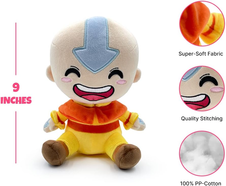 Peluche de Avatar de 9" | Colección Avatar The Last Airbender 