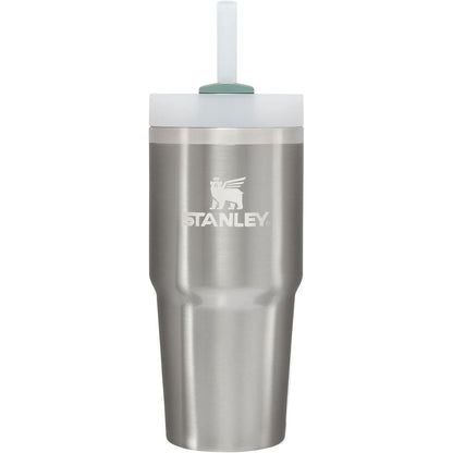 Quencher H2.0 Tumbler with Handle and Straw 14 Oz | Flowstate 3-Position Lid | Cup Holder Compatible for Travel | Insulated Stainless Steel Cup | Bpa-Free | Seafoam