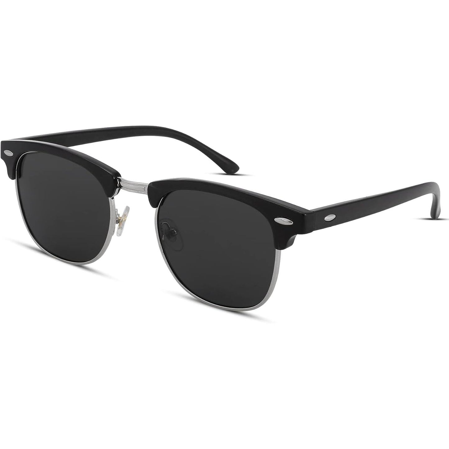 Pro Acme Semi-Rimless Polarized Sunglasses UV 400 Protection for Women Men