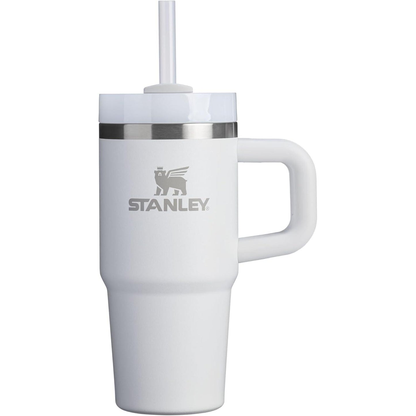 Quencher H2.0 Tumbler with Handle and Straw 14 Oz | Flowstate 3-Position Lid | Cup Holder Compatible for Travel | Insulated Stainless Steel Cup | Bpa-Free | Seafoam