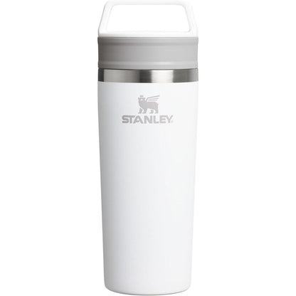 Cafe to Go Travel Mug 16 Oz | Leakproof Two-Part Drink through Lid | Tumbler Cup for Coffee, Tea and Drinks | Insulated Stainless Steel Coffee Mug | Bpa-Free | Hammertone Green