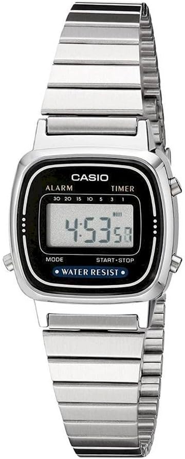 LF20W G-Shock Series | Unisex Digital Watch | Black | WR | 1/100 SEC Stopwatch | World Time | LED Light | Full Auto Calendar | Regular Time Keeping (HR, Min, SEC, PM, Date, Day) | 3 Year Battery