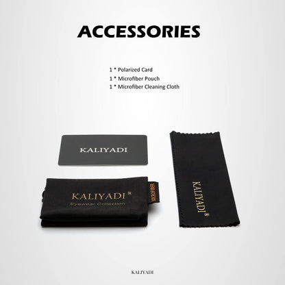 KALIYADI Gafas de Sol Polarizadas Unisex – Lentes UV400 para Hombres y Mujeres, Ideales para Manejar, Viajar, Pescar y Uso Diario