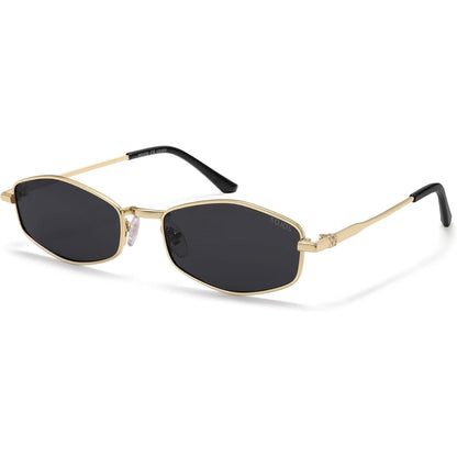 Lentes de Sol Hexagonales Polarizados SOJOS SJ1259, Retro Unisex Estilo Irregular, Protección UV400 para Hombre y Mujer