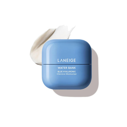 LANEIGE Crema hidratante de agua con Acido hialurónico intensivo con Peptidos + Escualano: piel propensa al eczema, refuerzo de barreras, nutrición, sequedad
