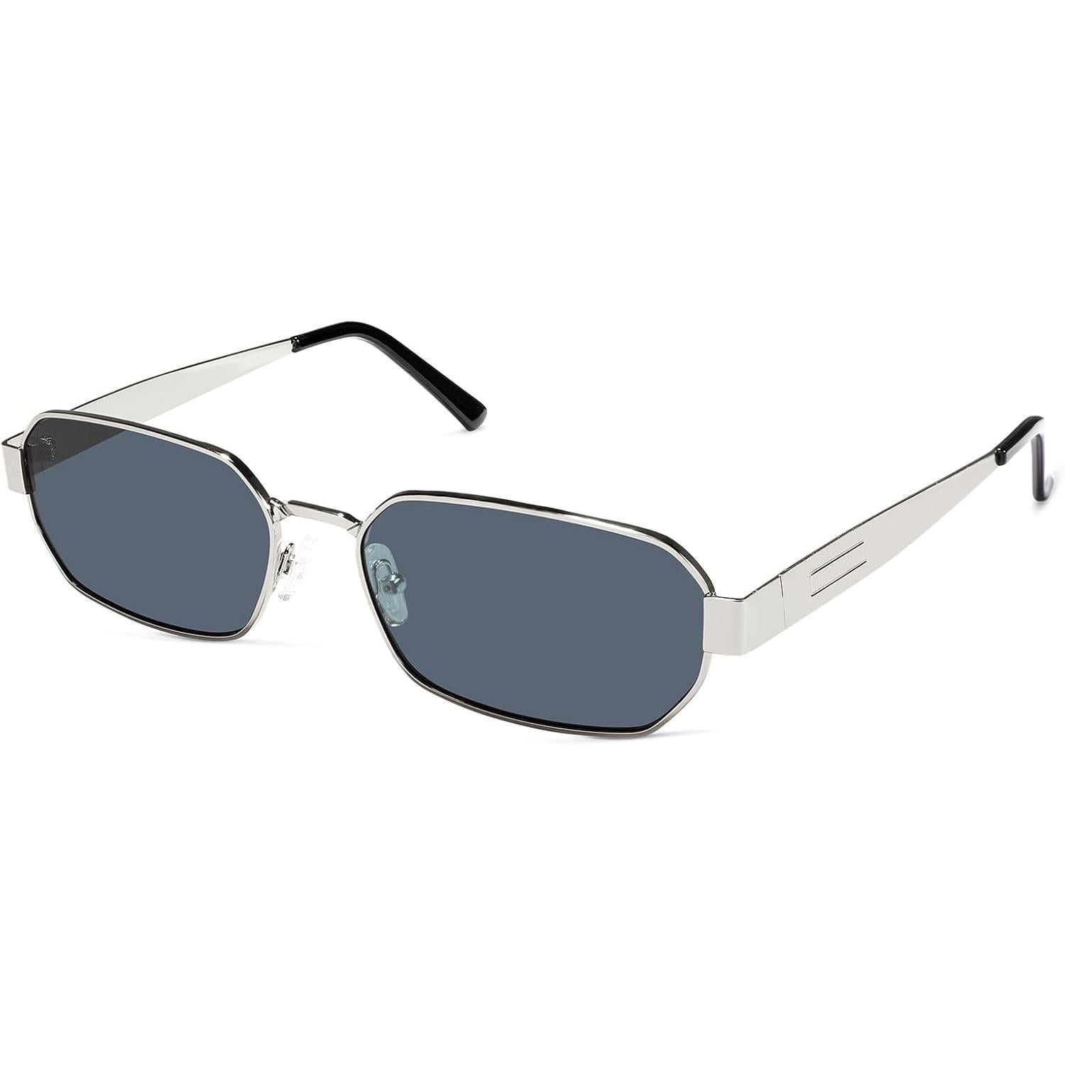 Anteojos de Sol Polarizados Unisex – Estilo Retro Hexagonal, Protección UV400