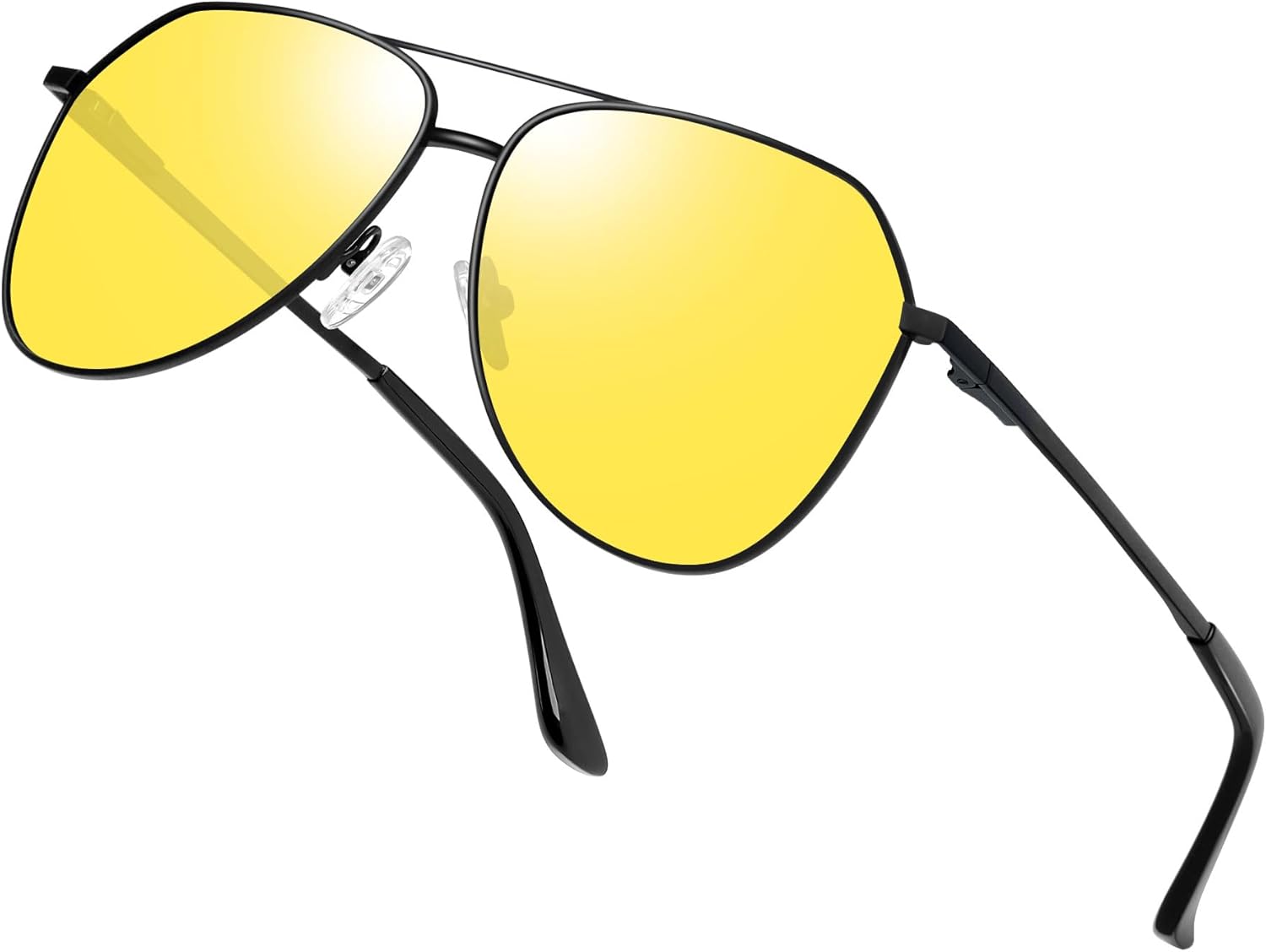 Joopin Lentes de Sol Aviador Metálicos Polarizados – Estilo Clásico Militar UV400