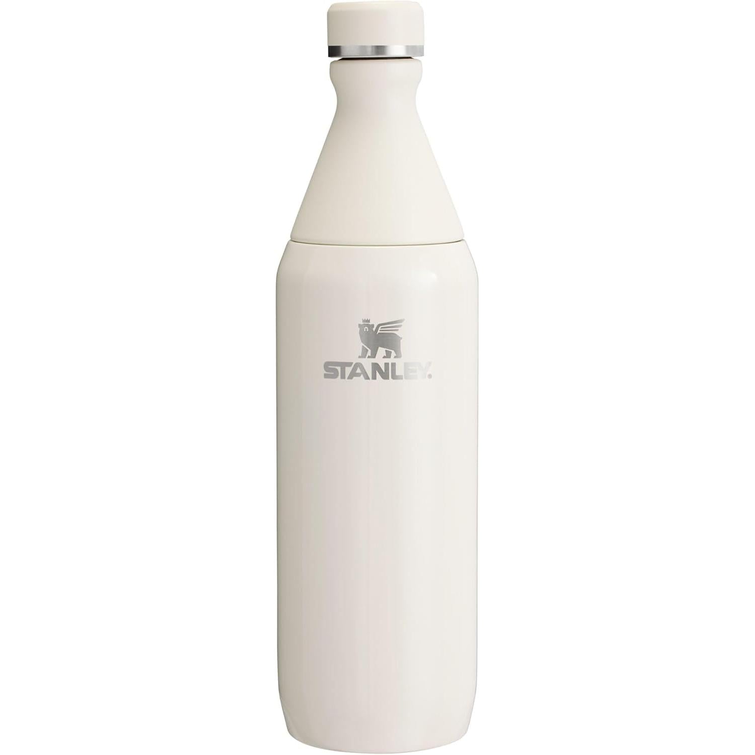 All Day Slim Bottle 20 Oz | Leakproof Twist on Lid | Slim Design for Travel and Gym | Insulated Stainless Steel Water Bottle | Bpa-Free | Pomelo Gloss