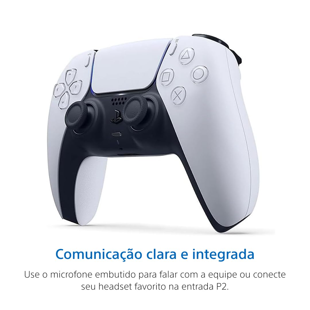 Joystick PS5 | Mando inalámbrico PlayStation DualSense® | Color: Blanco