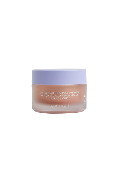 Florence by Mills Low-Key Calming Peel Off Mask | Mascarilla Calmante Peel-Off Rosa Dorada con Extracto de Lirio de Agua y Manzanilla – 50 ml