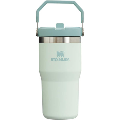 Iceflow Stainless Steel Tumbler with Straw - Vacuum Insulated Water Bottle for Home, Office or Car - Reusable Cup with Straw Leak Resistant Flip - Cold for 12 Hours or Iced for 2 Days (Polar)