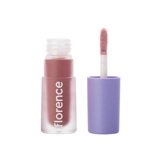 Florence by Mills Be a VIP Velvet Liquid Lipstick | Labial Líquido Nude Killing It – Acabado Aterciopelado, Hidratante y Larga Duración – 3.8 g