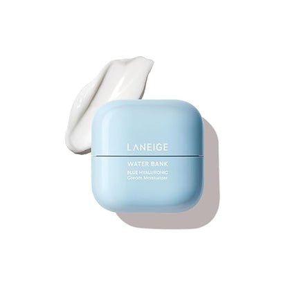 LANEIGE Crema hidratante con Ácido Hialurónico Azul, Escualano y Ceramidas – Refuerza la Barrera de la Piel – 50 ml