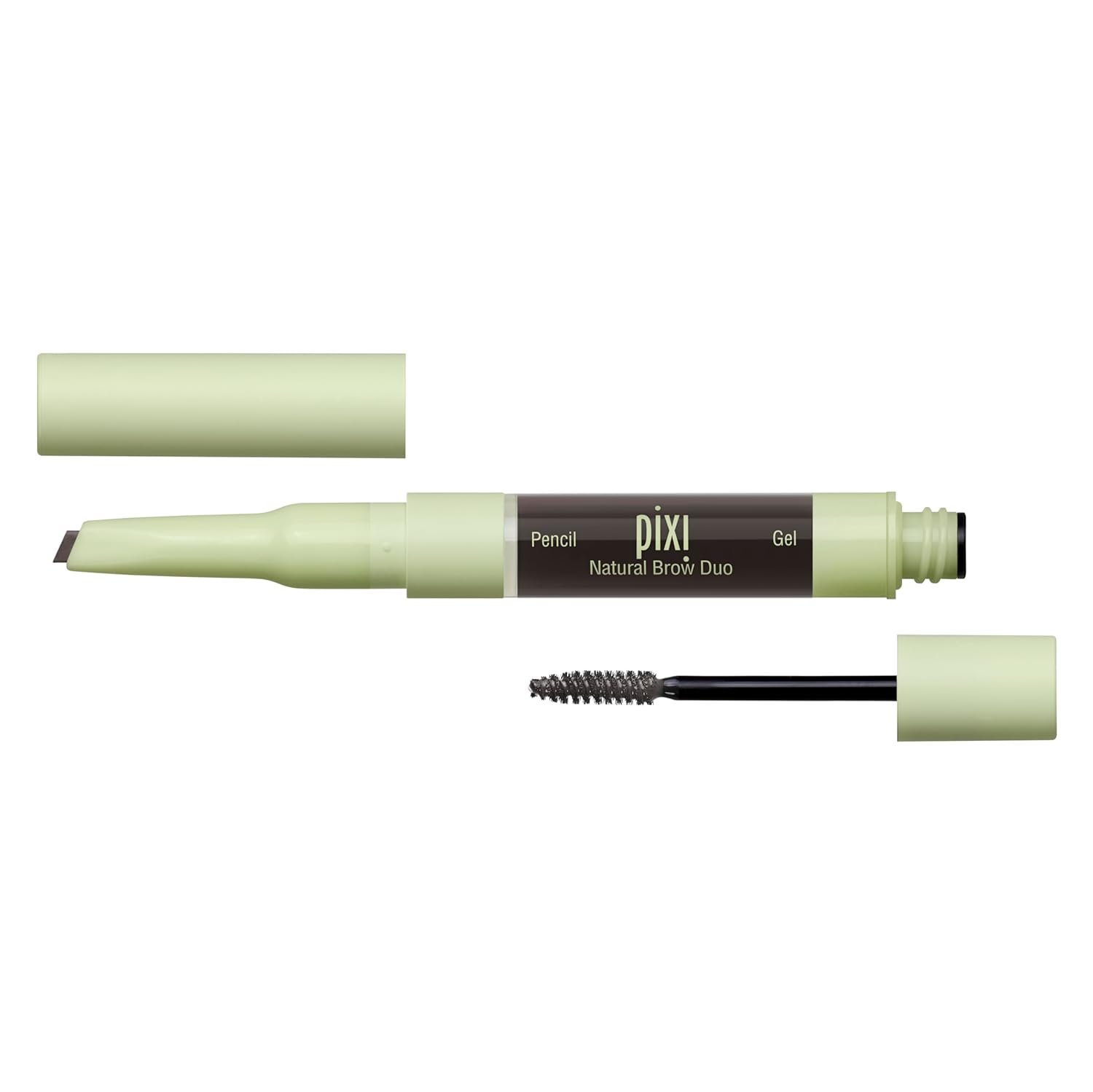 Pixi Natural Brow Duo – Lápiz y Gel para Cejas (Natural Brown) 0.2 oz