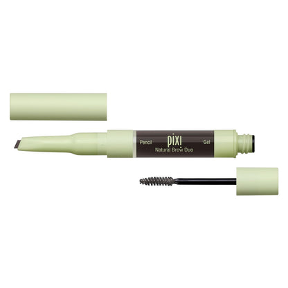 Pixi Natural Brow Duo – Lápiz y Gel para Cejas (Natural Brown) 0.2 oz