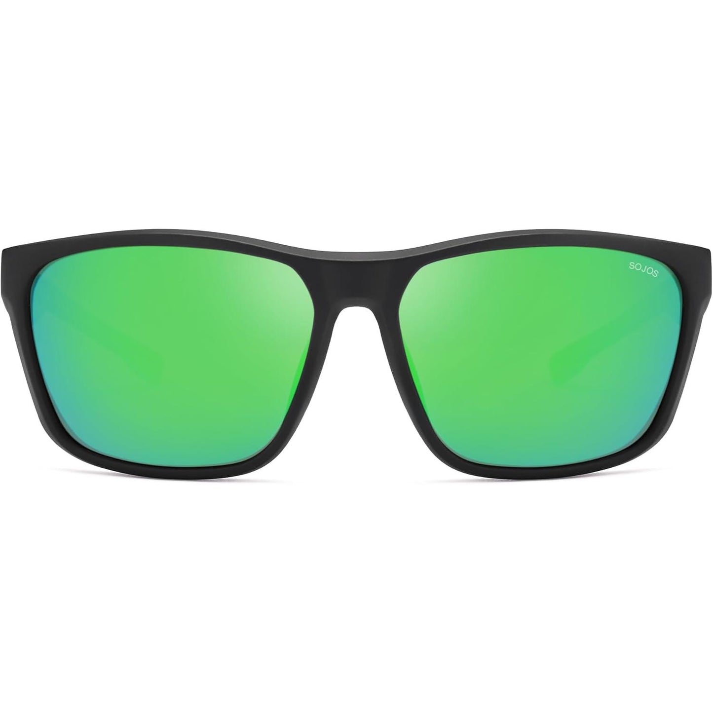 Lentes de Sol Cuadrados Polarizados Unisex, Marco TR90 Ultraliviano, Protección UV400 para Hombres y Mujeres