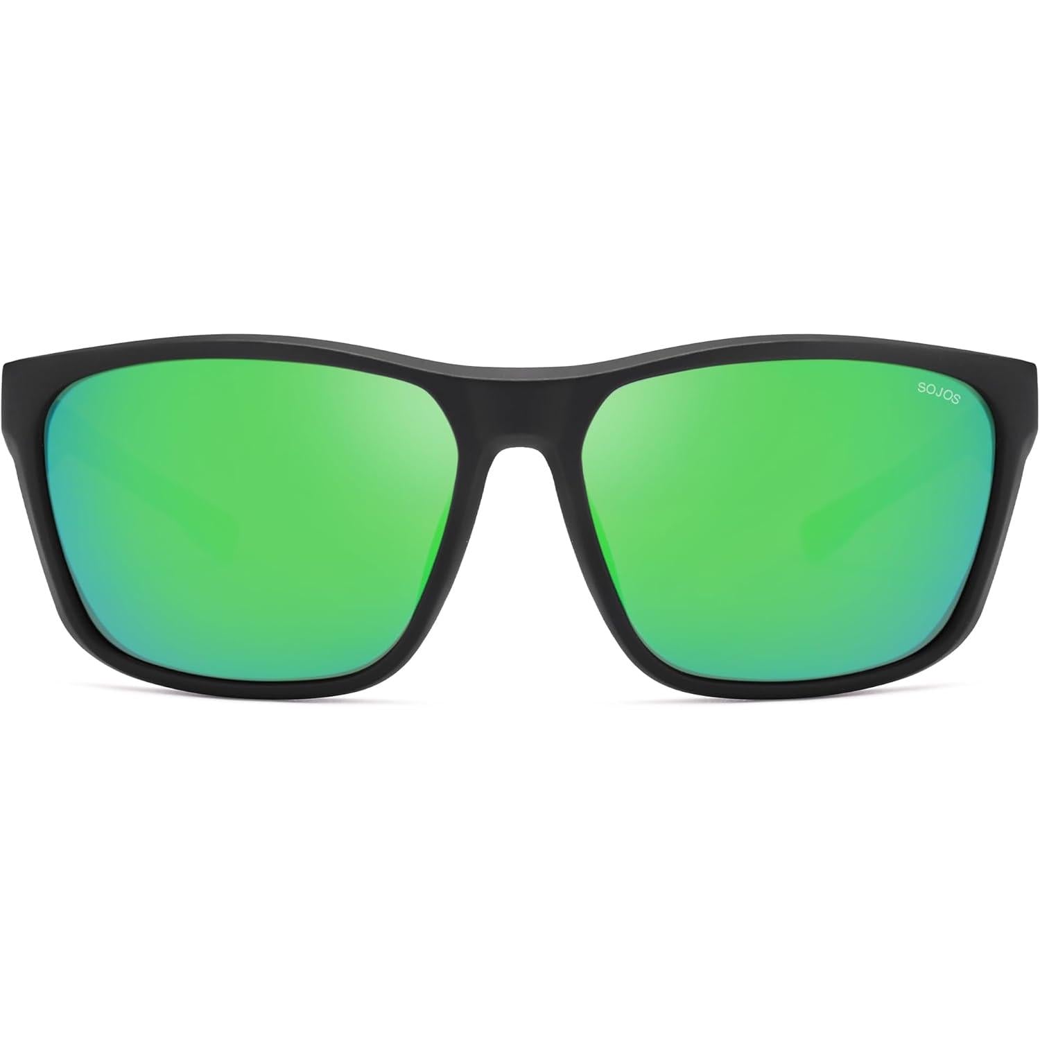 Lentes de Sol Cuadrados Polarizados Unisex, Marco TR90 Ultraliviano, Protección UV400 para Hombres y Mujeres