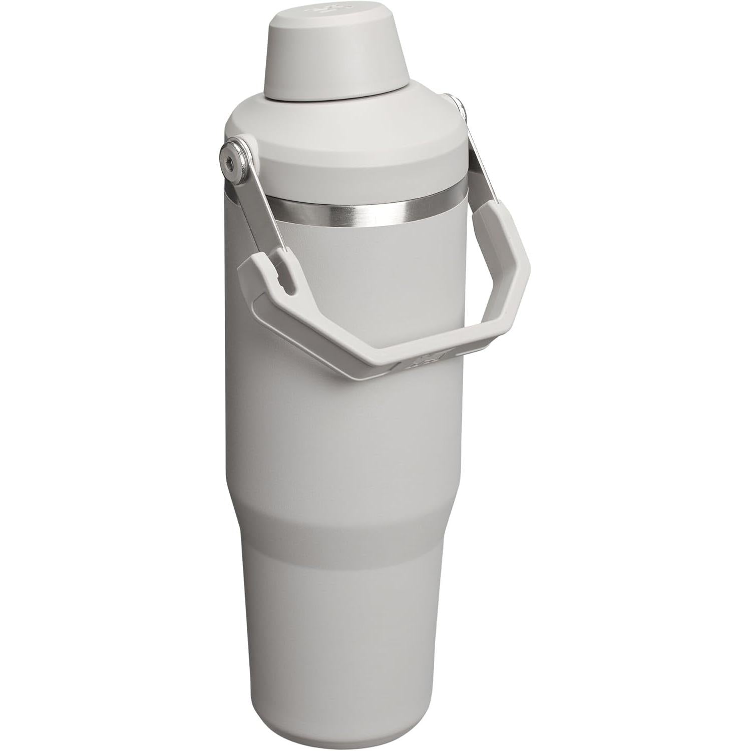 Iceflow 2.0 Fast Flow Tumbler with Handle 30 Oz | Twist on Angled Spout Lid | Leakproof Water Bottle | Insulated Stainless Steel | Bpa-Free | Ash