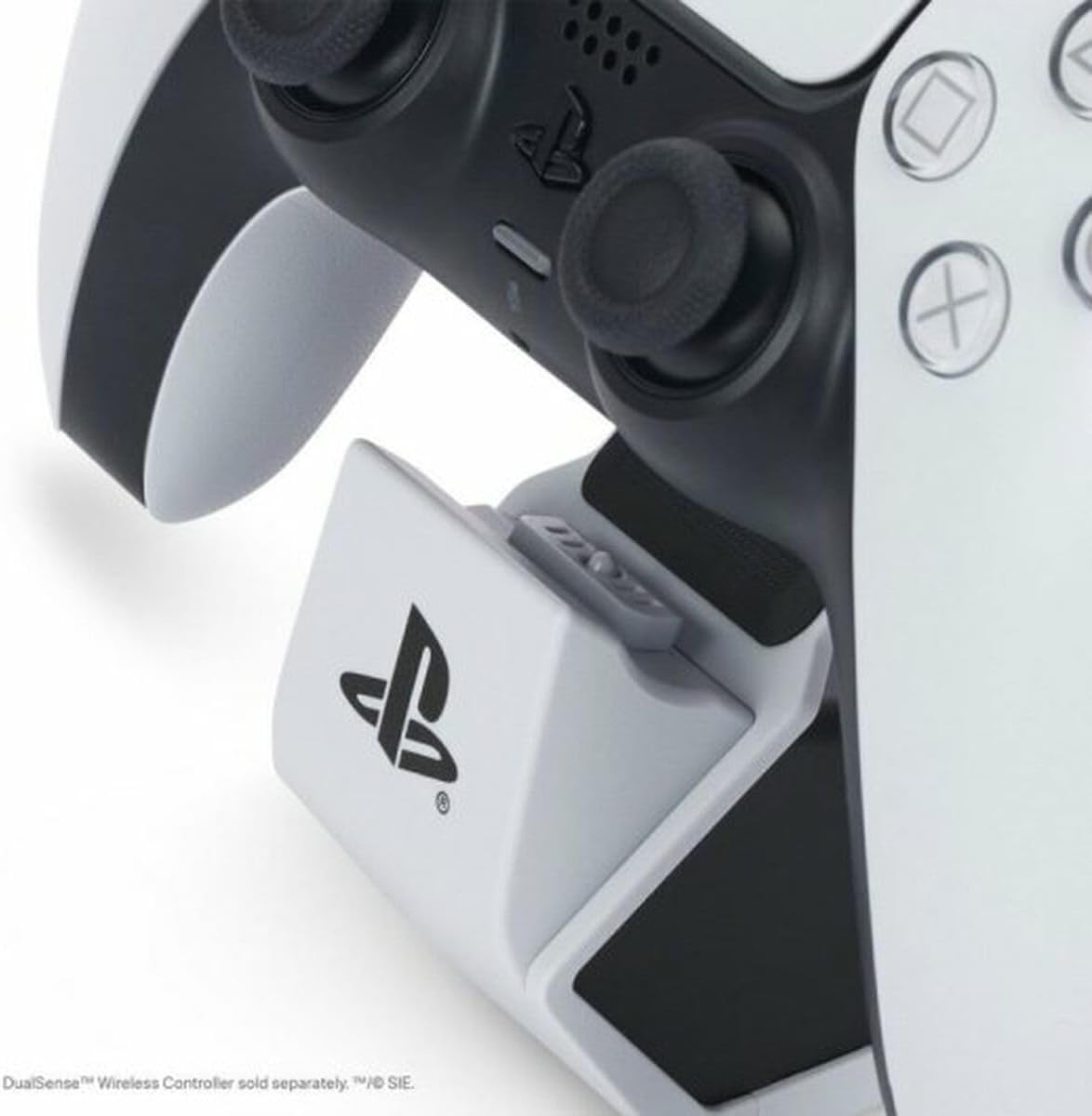 CArga inalámbrica para mandos de consola | PS5  | Color: Blanco