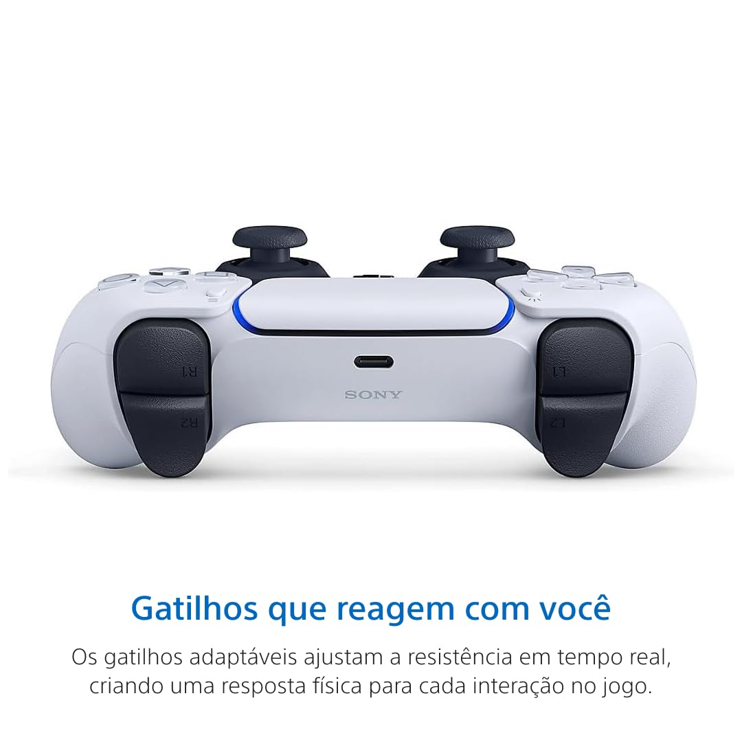 Joystick PS5 | Mando inalámbrico PlayStation DualSense® | Color: Blanco