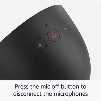 Echo Spot, ideal para mesitas de noche, oficinas y cocinas, despertador inteligente con Alexa, color negro