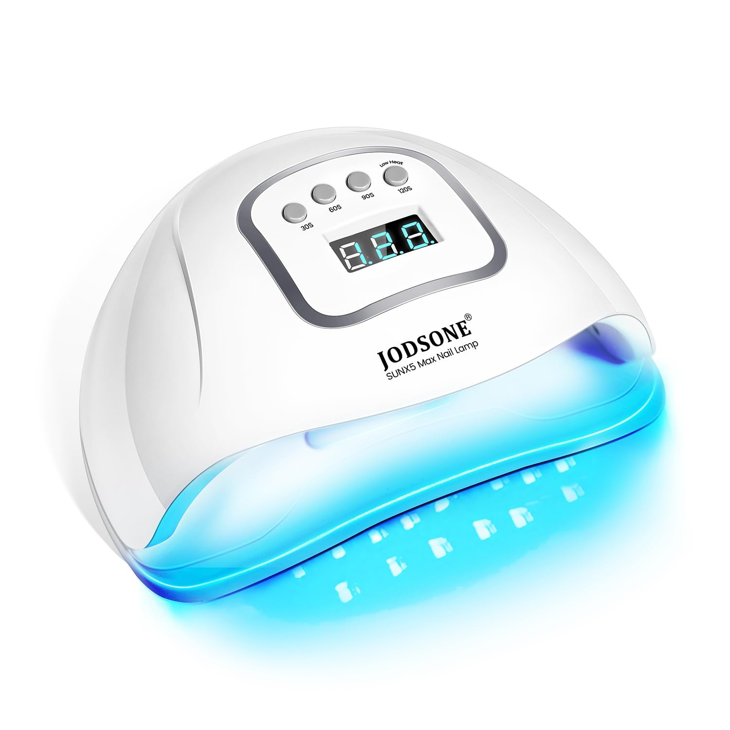Lámpara de uñas LED UV | Secador de uñas para esmalte de gel, lámpara de uñas de gel LED con sensor automático y 4 temporizadores