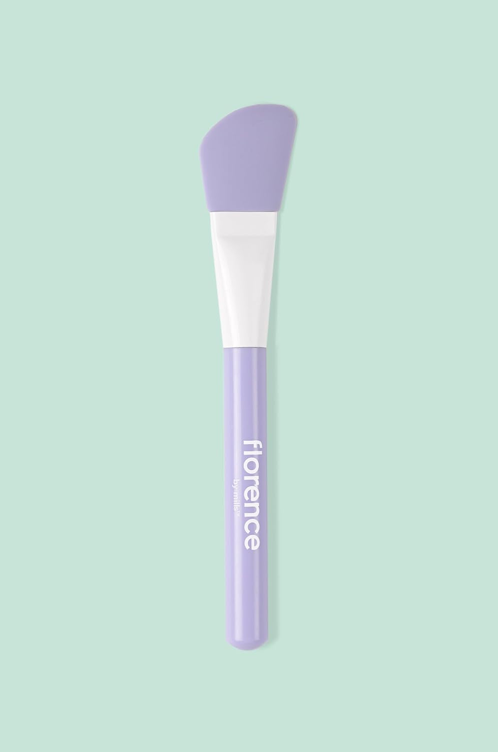 Florence by Mills Silicone Face Mask Brush | Brocha de Silicona para Aplicación de Mascarillas Faciales – Limpia, Flexible y Libre de Desperdicio