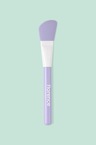 Florence by Mills Silicone Face Mask Brush | Brocha de Silicona para Aplicación de Mascarillas Faciales – Limpia, Flexible y Libre de Desperdicio
