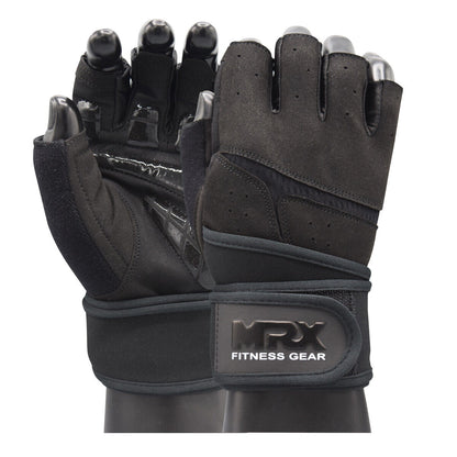 Guantes de Gimnasio MRX con soporte de muñeca para Hombre - Weight Lifting Gym  