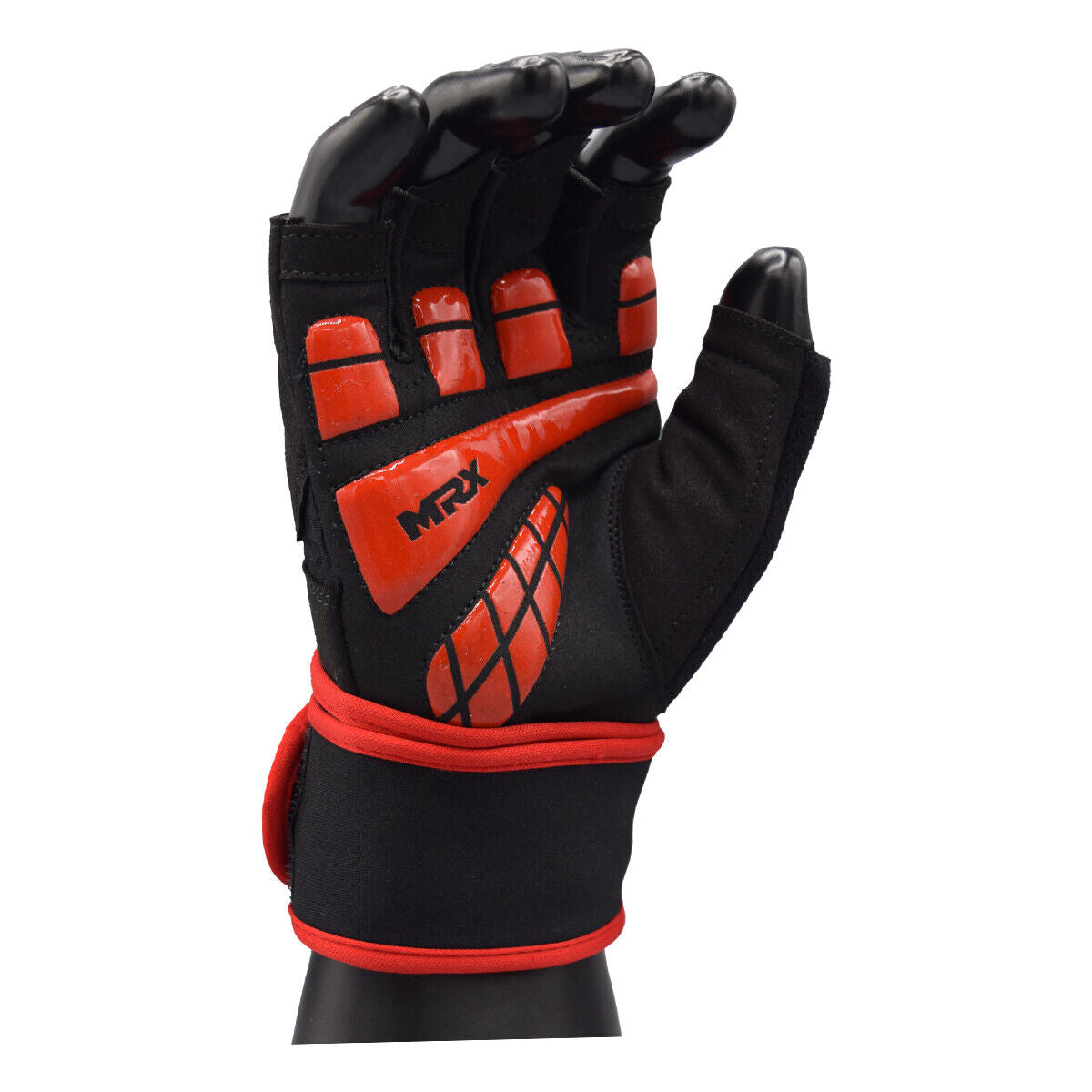 Guantes de Gimnasio MRX con soporte de muñeca para Hombre - Weight Lifting Gym  