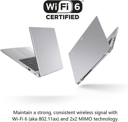 Notebook Acer Aspire 3 A315-24P 15,6” Full HD, AMD Ryzen 3 7320U, 8GB RAM, 128GB SSD NVMe, Radeon Graphics, WiFi 6, Windows 11 Home