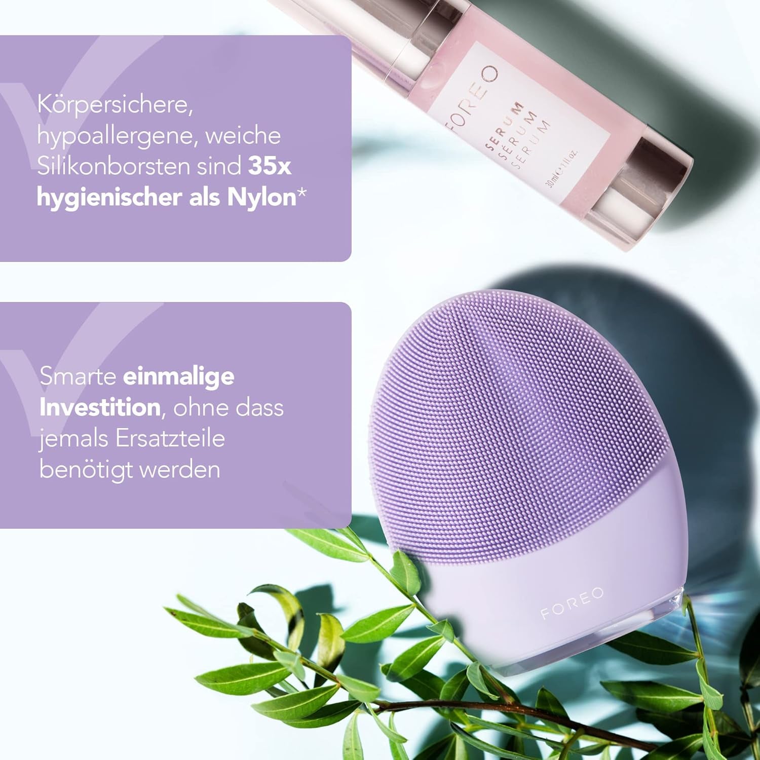 Limpieza de nivel spa en 1 minuto | Masaje reafirmante T-Sonic | Silicona ultrasuave e higiénica | Resistente al agua | Compatible con app | 2 años de garantía