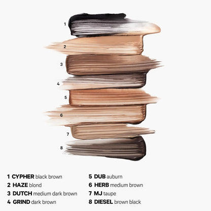 Milk Makeup KUSH Fiber Brow Gel | Gel Tintado con Fibras para Cejas Más Llenas y Naturales | Acondicionador, Vegano y Cruelty-Free