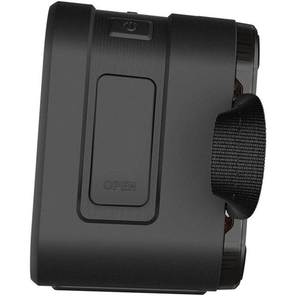 Barricade Mini – Bocina Bluetooth Portátil (Negro), IPX5 Resistente al Agua, 6 h de Batería, Diseño Robusto, Controles de Volumen y Pistas