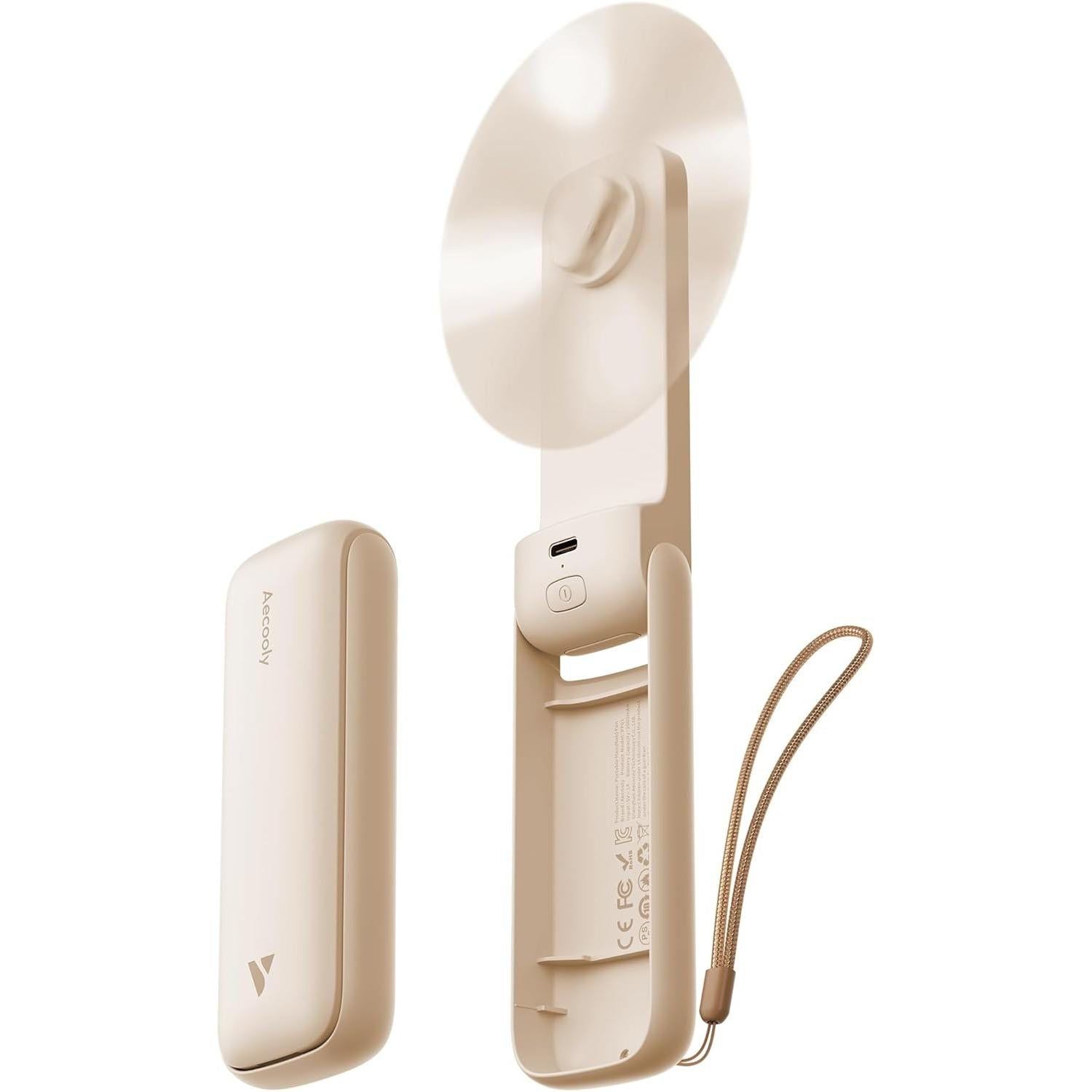 Ventilador de mano Ultra delgado | Recargable