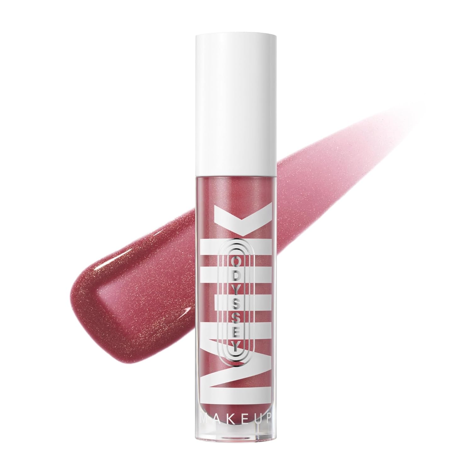 Milk Makeup Odyssey Lip Oil Gloss - for Fuller and Glossy Lips - Long Lasting Moisture - Semi-Sheer Color - Vegan Cruelty Free